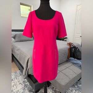 NWT Ann Taylor 6P mini dress in fuscia